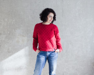 Schnittmuster Sweatshirt Wrapped Schnittduett - Raglan Sweatshirt Damen nähen - Moderne Schnittmuster für Damen zum Selbernähen