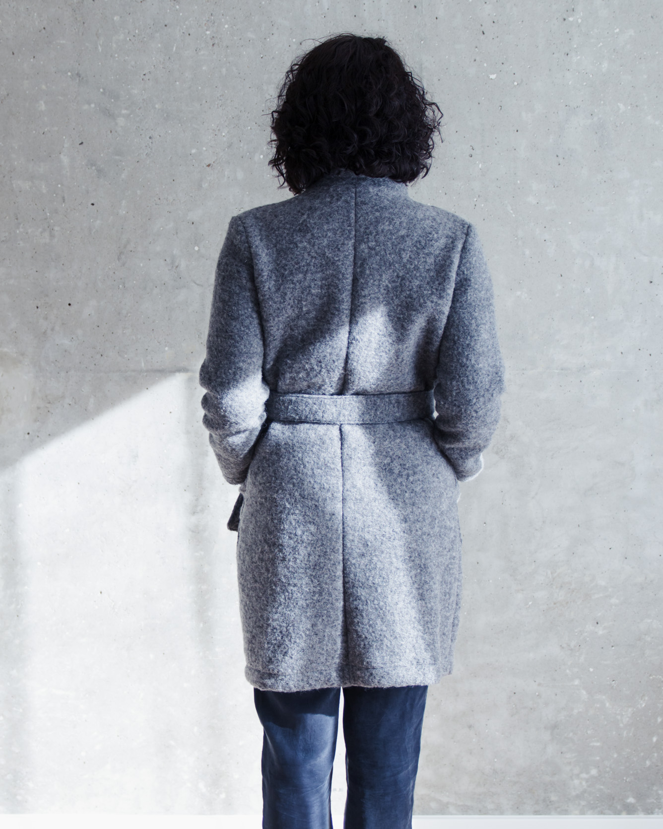 Schnittduett - Schnittmuster Mantel Wrapped - Einfachen Mantel zum Wickeln nähen - Wir bieten moderne Schnittmuster für Damen