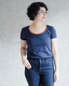 Das Schnittmuster T-Shirt Damen der Modular Collection: Klassisches T-Shirt nähen mit Schritt-für-Schritt Nähanleitung - Schnittduett - Moderne Schnittmuster für Frauen, die minimalistische Mode lieben